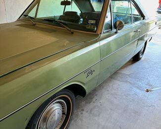 1972 Dodge Dart Swinger. Original Owner. 318 V-8 engine. Not currently running (Ran the last time it was parked). Starting In Person Bid: $5500