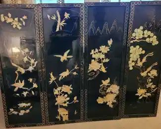 Asian wall panels
