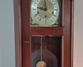 Handmade wall clock with German movement!