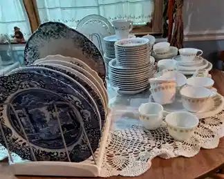 A number of those plates are Spode