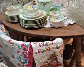 Most of the vintage tea towels are Not pictured as I just found them in the store room downstairs