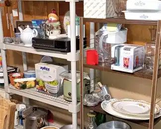 Overflow from the kitchen