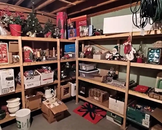 This is the store room/Christmas room.  Many New items