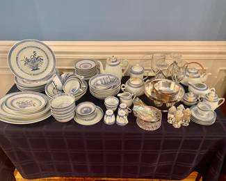 Blue and White china made in China