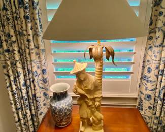 Table lamp Asian style