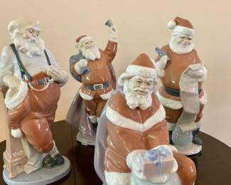 Lladro Santas