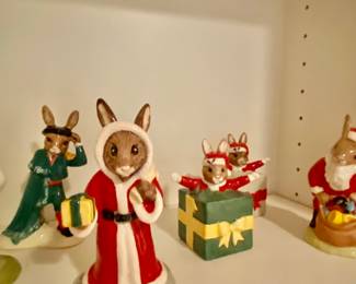 Royal Doulton Bunnykins some signed