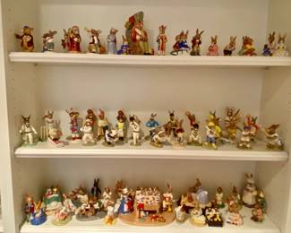Royal Doulton Bunnykins some signed
