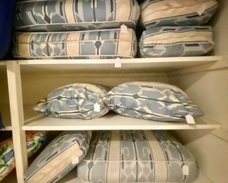 Patio cushions