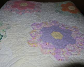 Gorgeous hand made quilt.