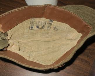 Japanese soldiers hat. World war II.