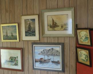Many water/sailboat scenes