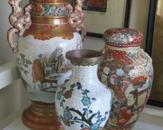 Asian vases