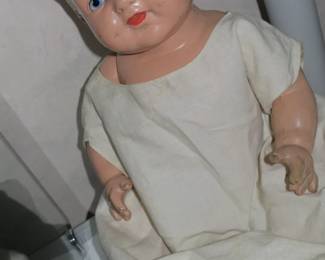 Antique doll- composition 