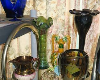 Beautiful art glass. One is artist signed and dated 1963, possibly Swedish 