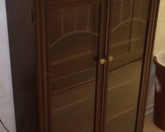 Antique display - book cabinet. Perfect size!