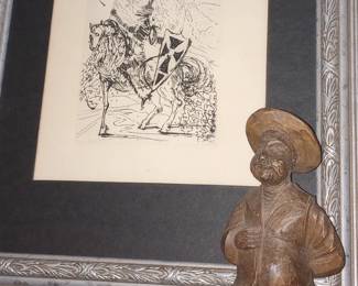 Salvador Dali original etching