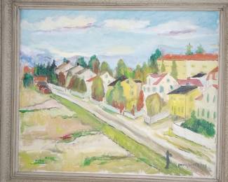 Original painting by Gunnar Lindstrom Sweden