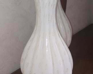 Pair of Murano glass lamps