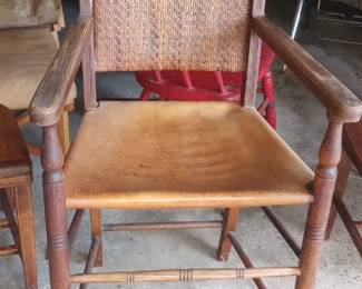 Antique spectator chair. Believe to have come from the Mitchell House!