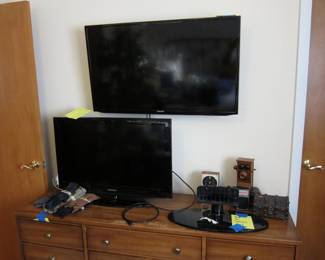 TVs (wall mount included)