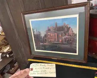 Randy Souders print, Cattleman's Ball