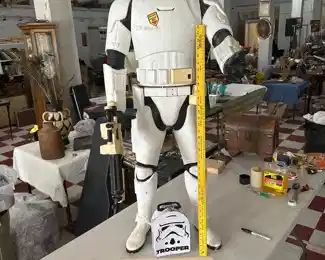 Star Wars battle buddy stormtrooper 4 feet tall
