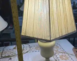 Paul Hanson signed lamp mid century mcm