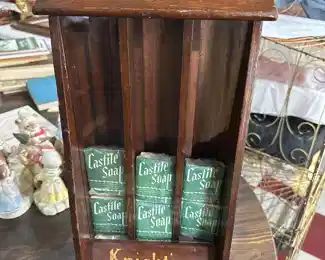 Knight's Castile soap antique advertising general store or apothecary / drug store display