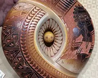 Native american vase Laguna Pueblo