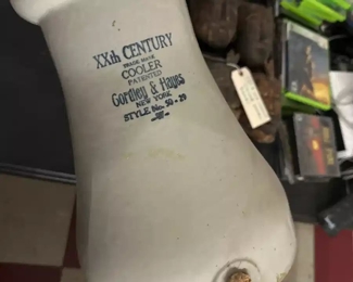 antique Gordey and Hayes stoneware cooler