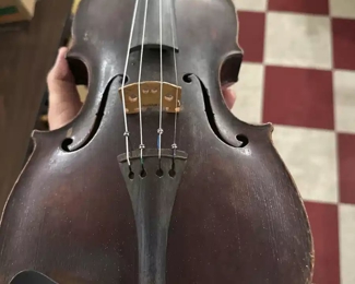 antique HOPF Germany violin plays great