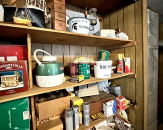 Garage filled with hidden treasure just waiting to be unpacked! 