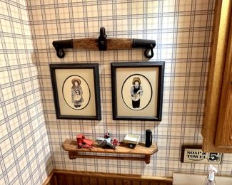 Fantastic collection of country artwork and furniture! 