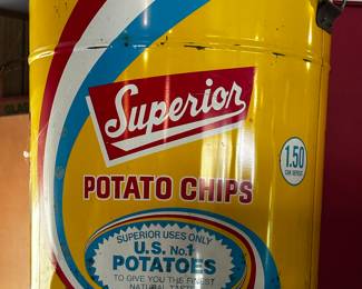 SUPERIOR CHIPS TIN BUCKET!