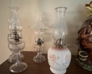 Beautiful Oil Lamps! 