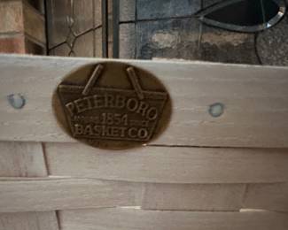 Peterboro Basket Co. is very well represented at our sale! 