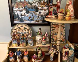 A MASSIVE Collection of Jim Shore Collectibles! EVERY Holiday!