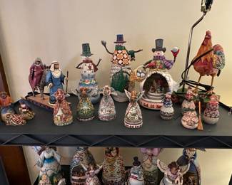 A MASSIVE Collection of Jim Shore Collectibles! EVERY Holiday!