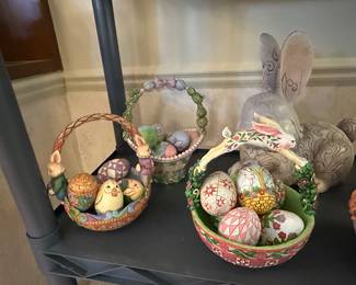 A MASSIVE Collection of Jim Shore Collectibles! EVERY Holiday! LAMPS!