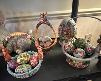 A MASSIVE Collection of Jim Shore Collectibles! EVERY Holiday! LAMPS!