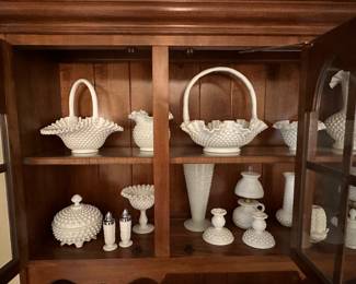 A sweet collection of Milk Glass! 