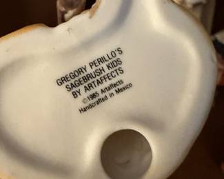 VTG Gregory Perillo’s "Sagebrush Kids" Nativity Set Native American Indian