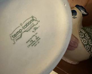 Two Temp-tations by Tara ~ Chicken/Rooster Canister VERY CUTE!