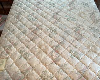 Stunning Ethan Allen Furniture throughout the house! All in SUPERB condition! This is a beautiful Queen Size Bed ~ PLUS Near Mint Box Spring and Mattress! (Mattress cover too!)