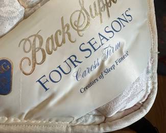 Stunning Ethan Allen Furniture throughout the house! All in SUPERB condition! This is a beautiful Queen Size Bed ~ PLUS Near Mint Box Spring and Mattress! (Mattress cover too!)