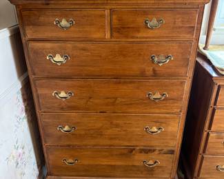 Stunning Ethan Allen Furniture throughout the house! All in SUPERB condition! Tall Boy Dresser! 
