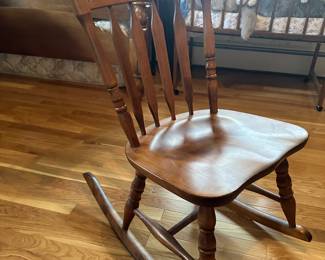  Bent & Brothers Vintage Colonial Rocking Chair