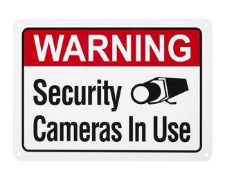 Security Camera Sign