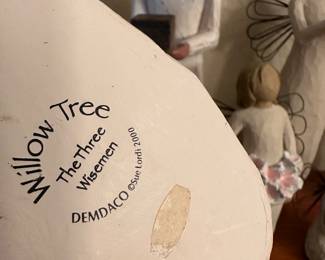 A first-rate collection of Willow Tree Figurines! Many come with their original boxes!